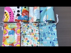 Özelleştirilmiş Mikrofiber Plaj Havlusu Yüksek Dayanıklı Hafif