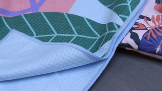 Hızlı Kuru Waffle Plaj Havlusu