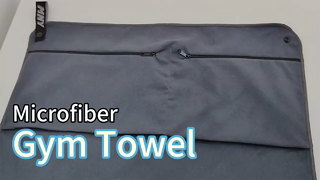 Mikrofiber Spor Salonu Havlusu Hızlı Kuruyan Hafif
