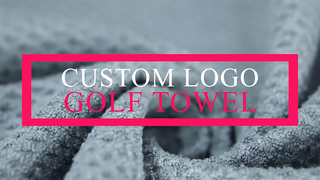 Baskılı Golf Havlusu Süper Emici